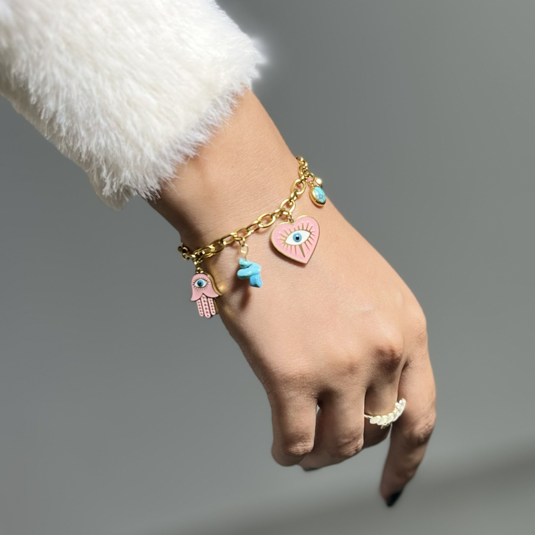 Evil Eye Charm Bracelet